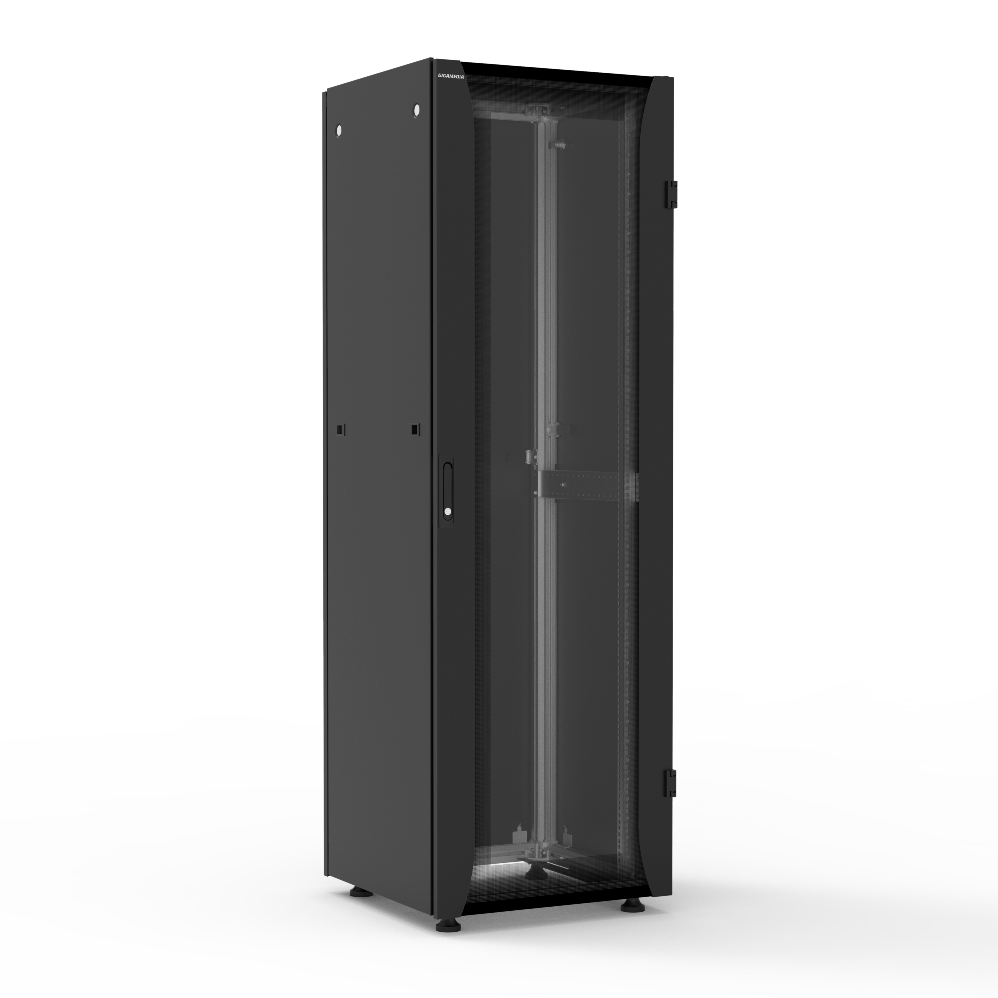 19″ Cabling floor standing cabinet GIGARACK S250 39U 600 X 600 mm – Black