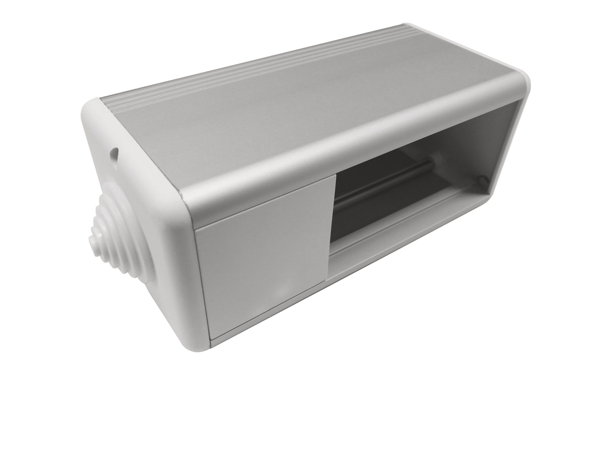 45 x 45 aluminium distribution box length 240 mm (4 empty slots)