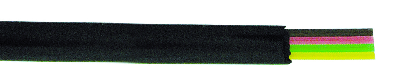 100M data cable MOD 4C UTP black